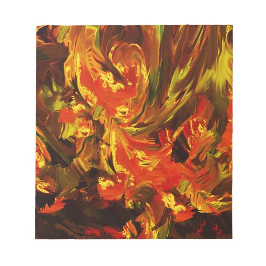 Fantasy Flowers Notitieblok (Voorkant)