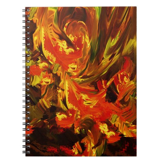 Fantasy Flowers Notitieboek (Voorkant)