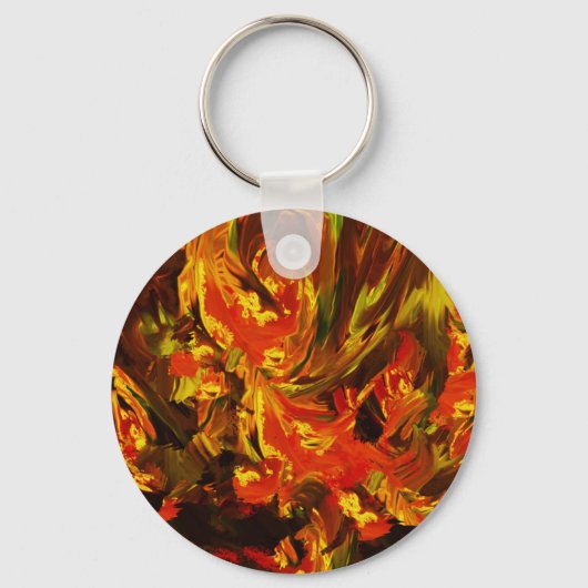 Fantasy Flowers Sleutelhanger (Voorkant)