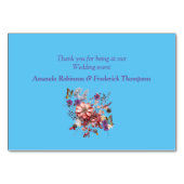 Fantasy Flowers uiten de vreugde van de natuur. Kaart (Achterkant)