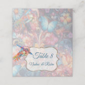 Fantasy Flowers uiten de vreugde van de Natuur. Plaatskaartje (Buitenkant ongevouwen)