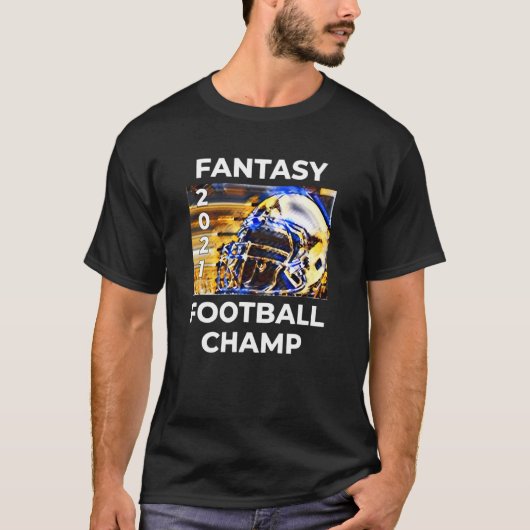 Fantasy Football 2021 League Champion Winner 2021 T-shirt (Voorkant)
