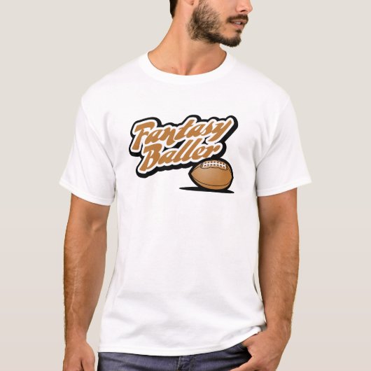 Fantasy Football Baller T-shirt (Voorkant)