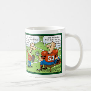 Fantasy Football Cartoon Koffiemok