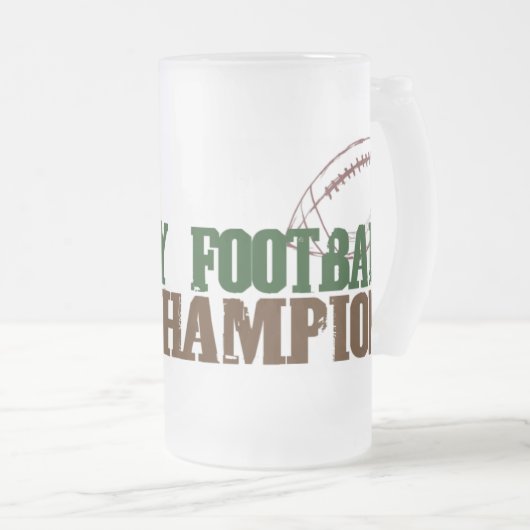 Fantasy Football Champ 2008 Matglas Bierpul (Voorkant rechts)