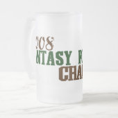 Fantasy Football Champ 2008 Matglas Bierpul (Voorkant links)