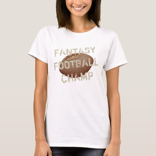 Fantasy Football Champ T-shirt (Voorkant)