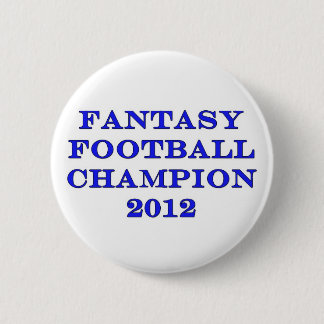 Fantasy Football Champion 2012 Ronde Button 5,7 Cm