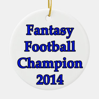Fantasy Football Champion 2014 Keramisch Ornament
