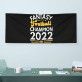 Fantasy Football Champion 2022 Gift Spandoek (Beurs)