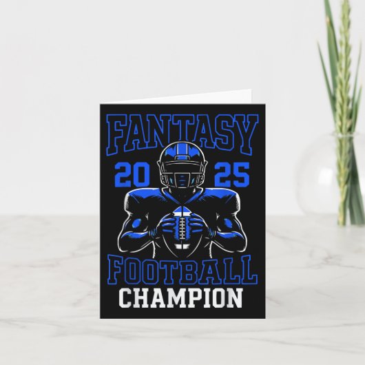 Fantasy Football Champion 2025 Kaart (Voorkant)