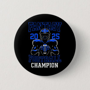 Fantasy Football Champion 2025 Ronde Button 5,7 Cm