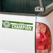 Fantasy Football Champion Banner Bumpersticker (Op Truck)