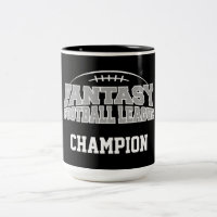 Fantasy Football Champion - Black en Silver Grey