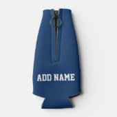 Fantasy Football Champion - Blauw en geel Flesjeskoeler (Achterkant)