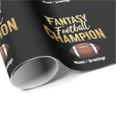 Fantasy Football Champion domineert als een prof Cadeaupapier (Rol Hoek)