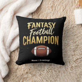 Fantasy Football Champion domineert als een prof Kussen