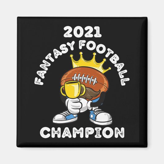 FANTASY FOOTBALL CHAMPION FANTASY LEAGU MAGNEET (Voorkant)