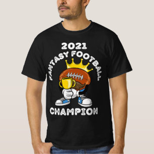 FANTASY FOOTBALL CHAMPION FANTASY LEAGU T-SHIRT