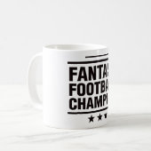 Fantasy Football Champion! Koffiemok (Voorkant links)