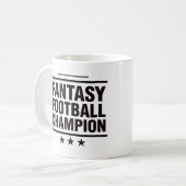 Fantasy Football Champion! Koffiemok (Voorkant links)