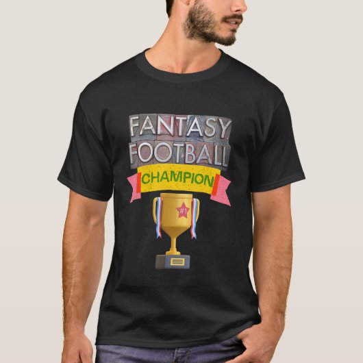 Fantasy Football Champion League 1st T-shirt (Voorkant)