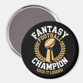 Fantasy Football Champion Magneet (Voorkant / Achterkant)