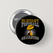 Fantasy Football Champion Ronde Button 5,7 Cm (Voorkant /achterkant)