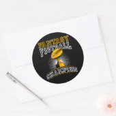 Fantasy Football Champion Ronde Sticker (Envelop)