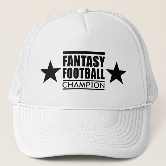 Fantasy Football Champion Stars Trucker Pet (Voorkant)