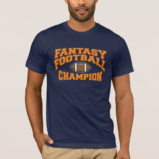 Fantasy Football Champion T-shirt (Voorkant)