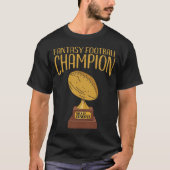 Fantasy football champion t-shirt (Voorkant)