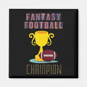 Fantasy Football Champion Trophy Winner Magneet