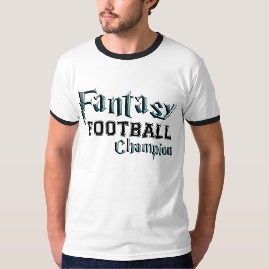 Fantasy Football Champion tshirt (Voorkant)