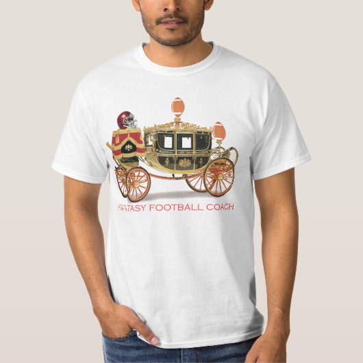 Fantasy Football Coach T-shirt (Voorkant)