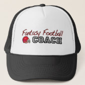 Fantasy Football Coach Trucker Pet (Voorkant)