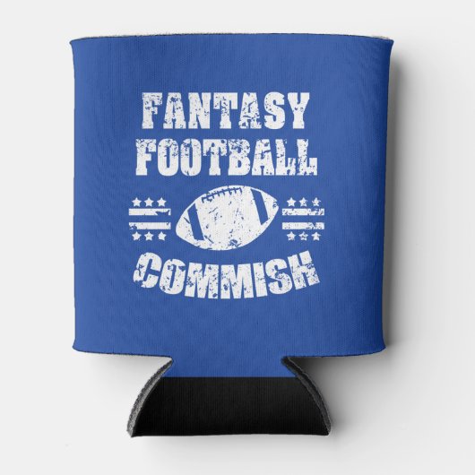 Fantasy Football Commish grappige koelbox Blikjeskoeler (Voorkant)