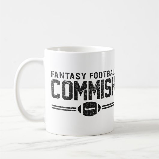Fantasy Football Commish Koffiemok (Links)