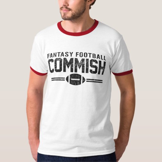 Fantasy Football Commish T-shirt (Voorkant)