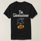 Fantasy Football Commissioner Draft Party Commerce T-shirt (Design voorkant)
