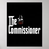 Fantasy Football Commissioner Draft Party Commish  Poster (Voorkant)