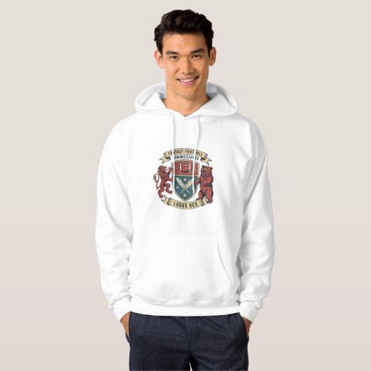 Fantasy Football Commissioner | Funny League Champ Hoodie (Voorkant volledig)