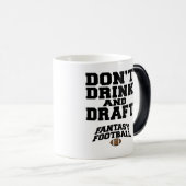 Fantasy Football Dont Drink en Draft Magische Mok (Voorkant rechts)