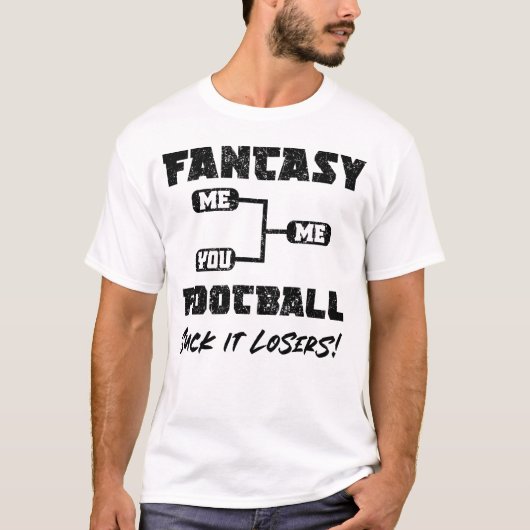  Fantasy Football Draft Party Kit Funny Spo T-shirt (Voorkant)