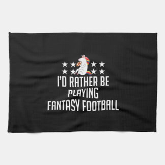 Fantasy football eenhoorn spelen theedoek