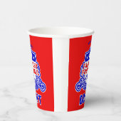 Fantasy Football Emblem Draft Party Papieren Bekers (Rechts)