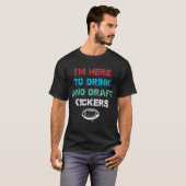 Fantasy Football Feest Drink Draft Kickers Grappig T-shirt (Voorkant volledig)