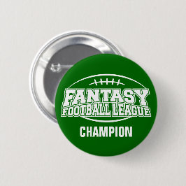 Fantasy Football FFL CHAMPION Ronde Button 5,7 Cm