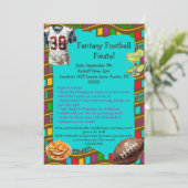 Fantasy Football Fiesta Kaart (Staand voorkant)