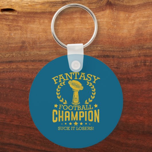 Fantasy Football Funny Champ Chamon  Sleutelhanger (Voorkant)